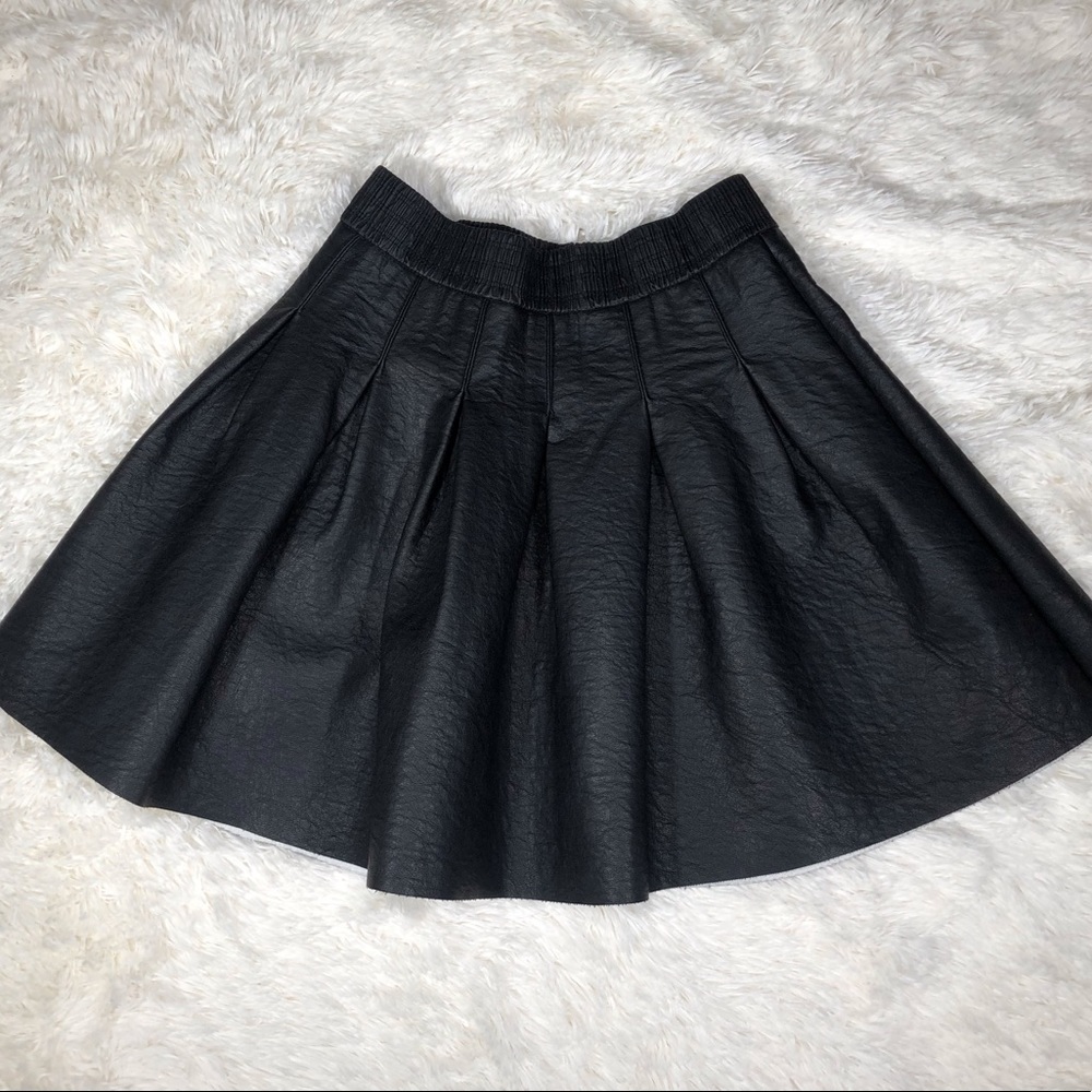 H&M Black Skater Skirt